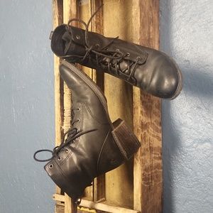 Timberland Black Lace Up Boots